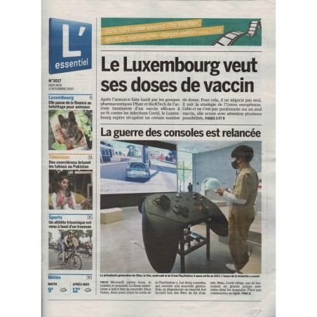 L'essentiel n° 3017
