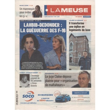 La Meuse 12/10/2023
