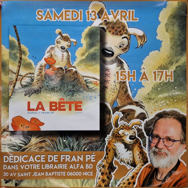 Dédécace à Nice