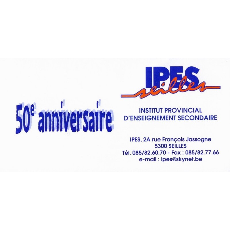 50° anniversaire IPES