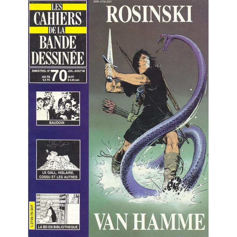 Les cahiers de la BD n° 70