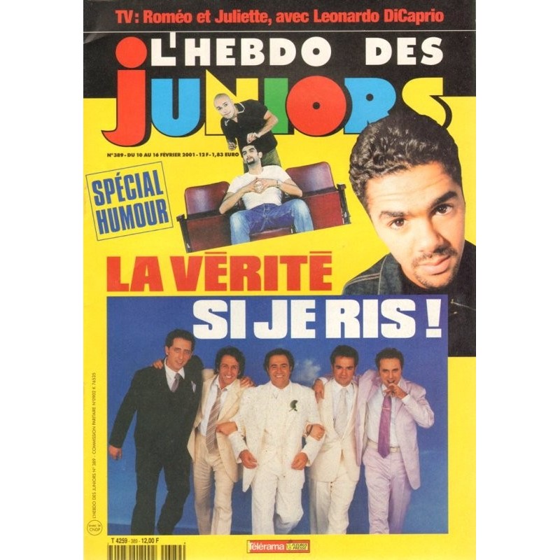 L'hebdo des juniors n° 389