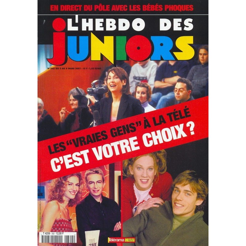 L'hebdo des juniors n° 392