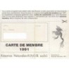 Carte de membre