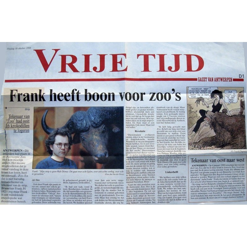 Gazet van Antwerpen du 30/10/1998