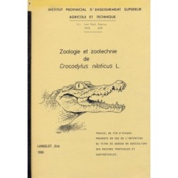 Zoologie et zootechnie de Crocodylus nuloticus L.