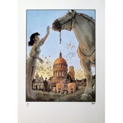 Manon et le cheval