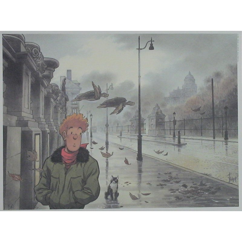 Broussaille et le chat