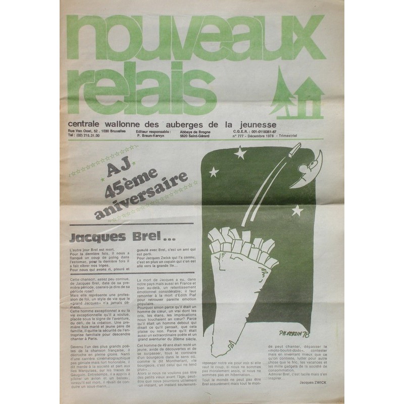 Nouveaux relais n° 777