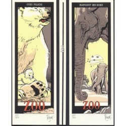 Série de 6 animaux