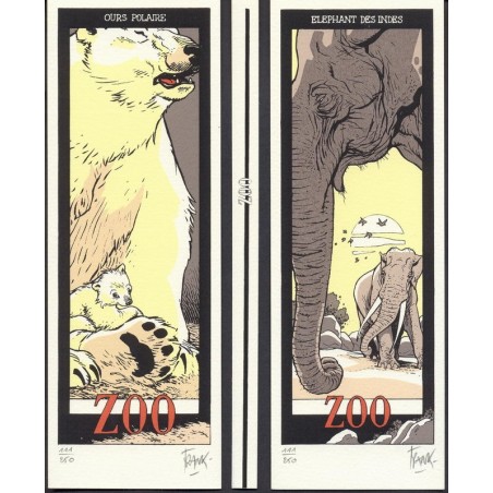 Série de 6 animaux