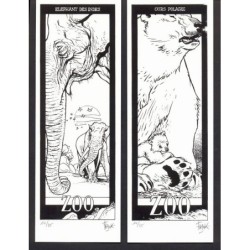 Série de 6 animaux