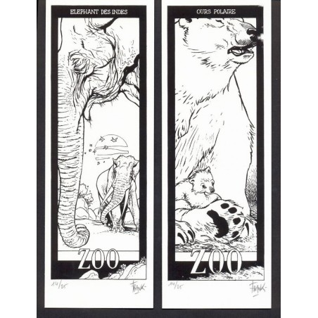 Série de 6 animaux