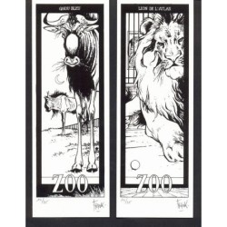 Série de 6 animaux