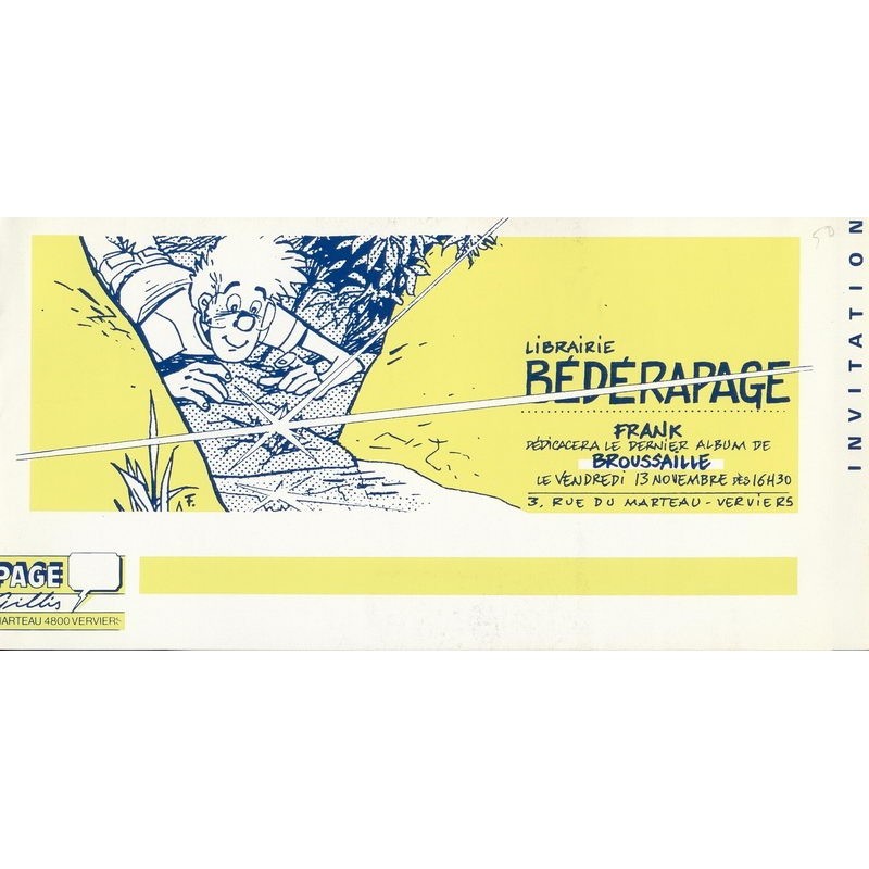 Dédicace Frank et Geerts