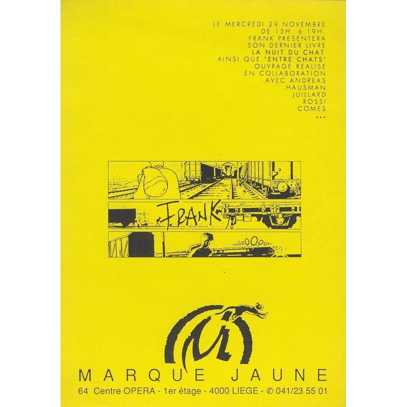 Dédécace La Marque Jaune